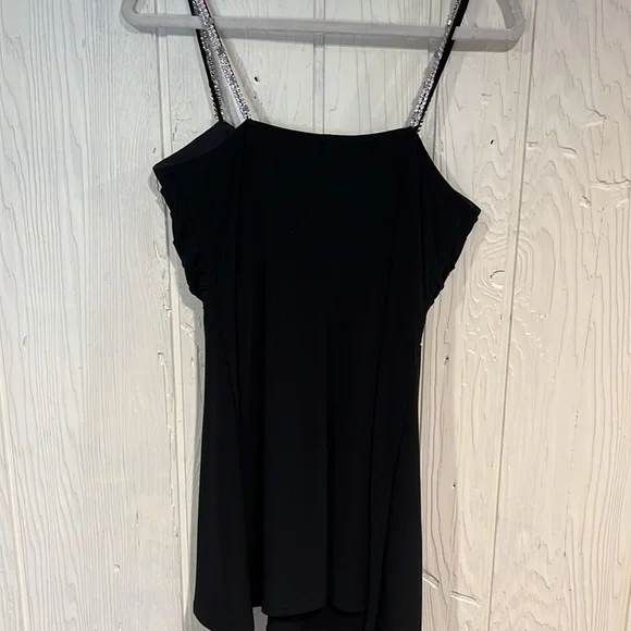 Joseph Ribkoff Mini Dress with Rhinestone Bra Size 12 - Picture 6 of 12